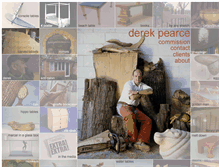 Tablet Screenshot of derekpearce.com